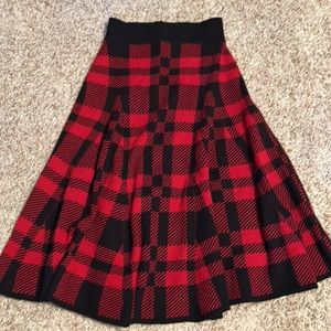 Polo Ralph Lauren- Women’s Buffalo Plaid Wool Skirt - Size L